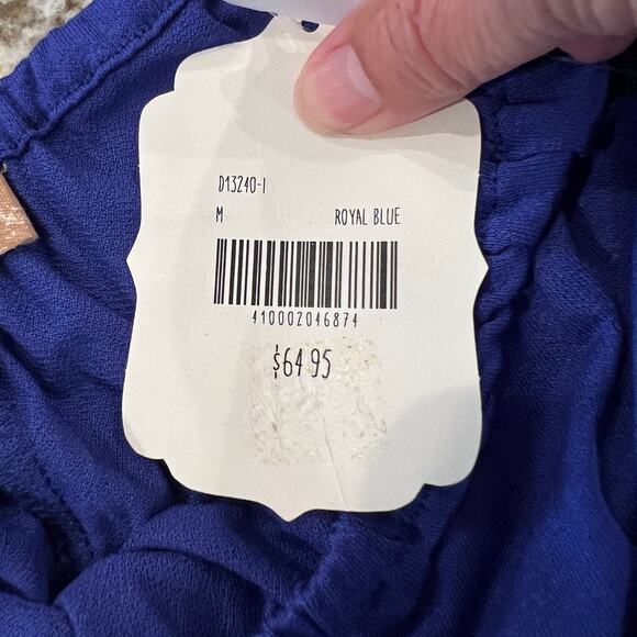 NWT Altar'd State Purple/Blue Boho Festival Embroidered Top - SIZE MEDIUM - Picture 7 of 8